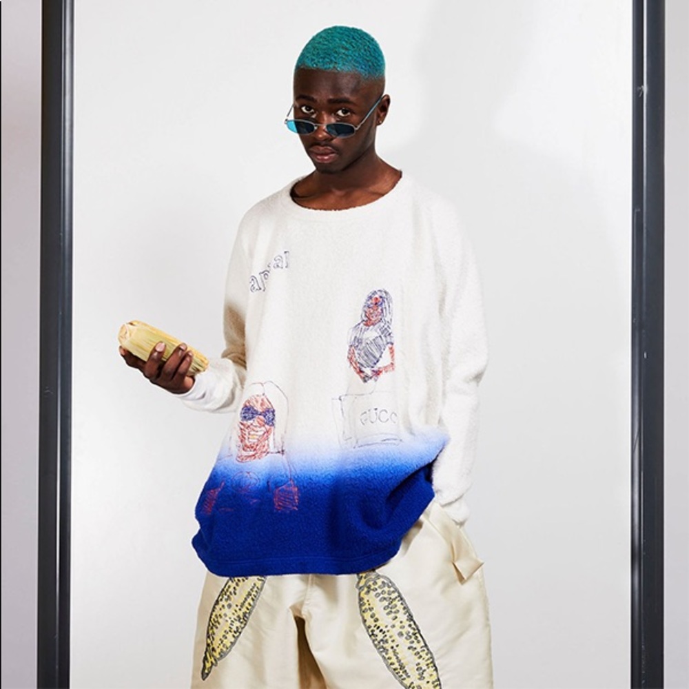 Bernhard Willhelm Men’s Oversized Sweater